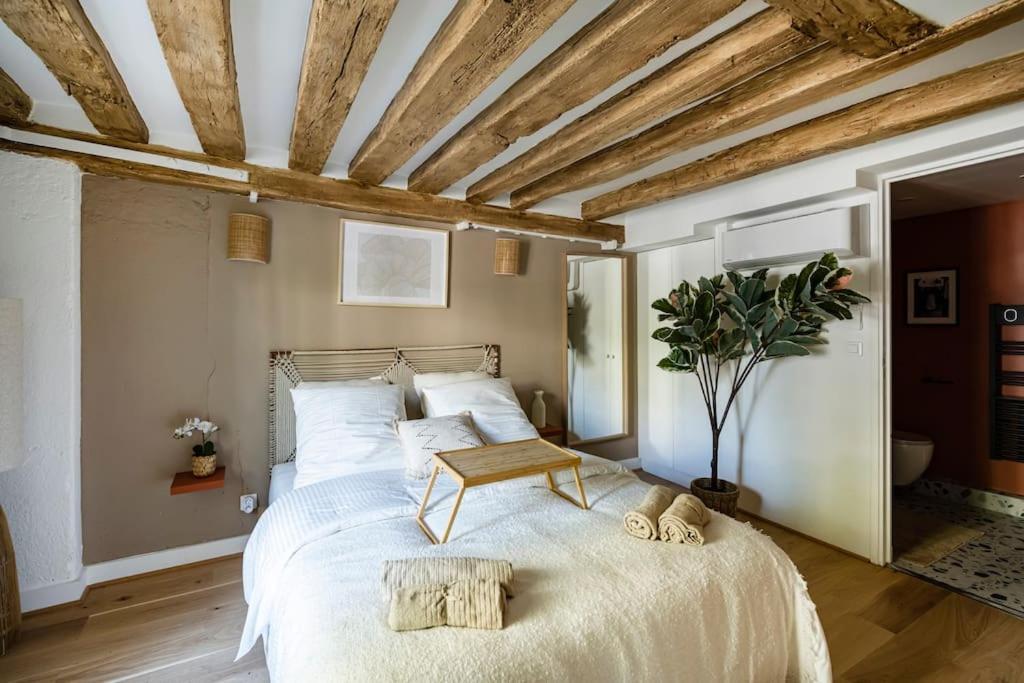 Pavillon Eden - Le Nid - Le Marais Apartment ปารีส ภายนอก รูปภาพ